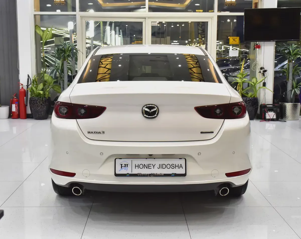 AED 1,229 EMi at 0% DP | Mazda 3 ( 2023 Model ) in White Color GCC Specs-4-4