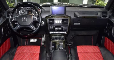 Mercedes Benz G63 AMG ( 2015 Model ) in Black Color GCC Specs-12