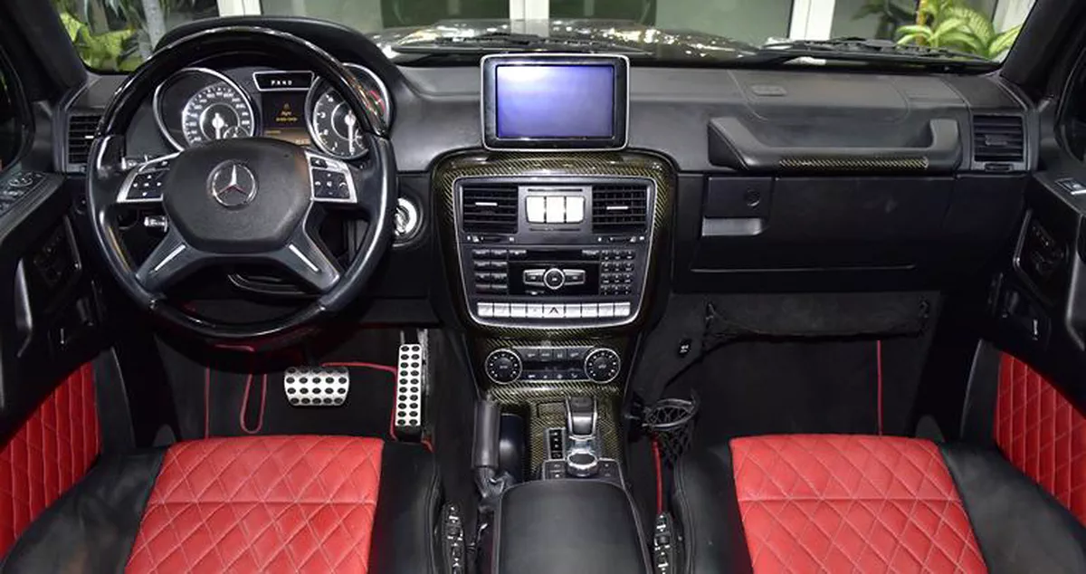 Mercedes Benz G63 AMG ( 2015 Model ) in Black Color GCC Specs-12-12