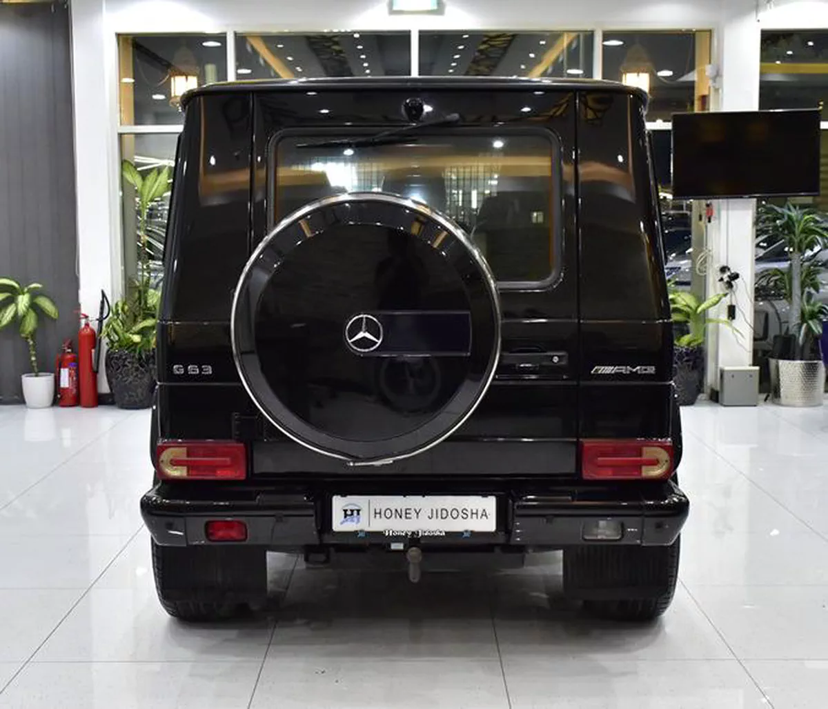 Mercedes Benz G63 AMG ( 2015 Model ) in Black Color GCC Specs-10-10