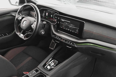 1,875 AED  / months | 0% DP | 2022 Skoda Octavia VRS / Full Skoda Service History  Warranty-9