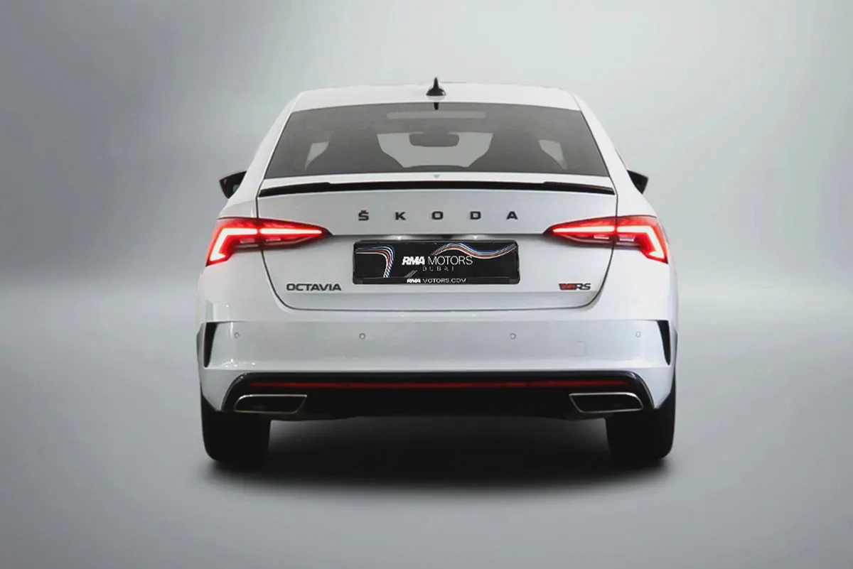 1,875 AED  / months | 0% DP | 2022 Skoda Octavia VRS / Full Skoda Service History  Warranty-3-3