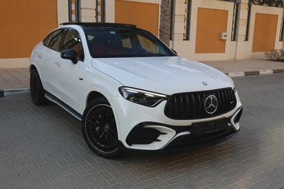 Mercedes-Benz -GLC43- COUPE 570KM-2025-GCC SPECS -BRAND NEW warranty service from GARGASH-0