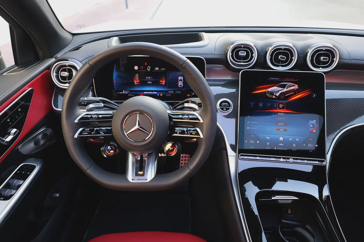 Mercedes-Benz -GLC43- COUPE 570KM-2025-GCC SPECS -BRAND NEW warranty service from GARGASH-13-13