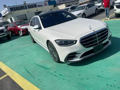 2024 Mercedes-Benz S 500 White Sedan-4
