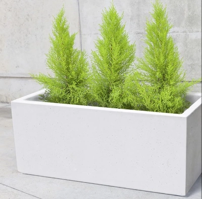 Yatai Decor Concrete Planter Box Rectangular Shape Indoor Garden for Outdoor living room Grow Plants-1
