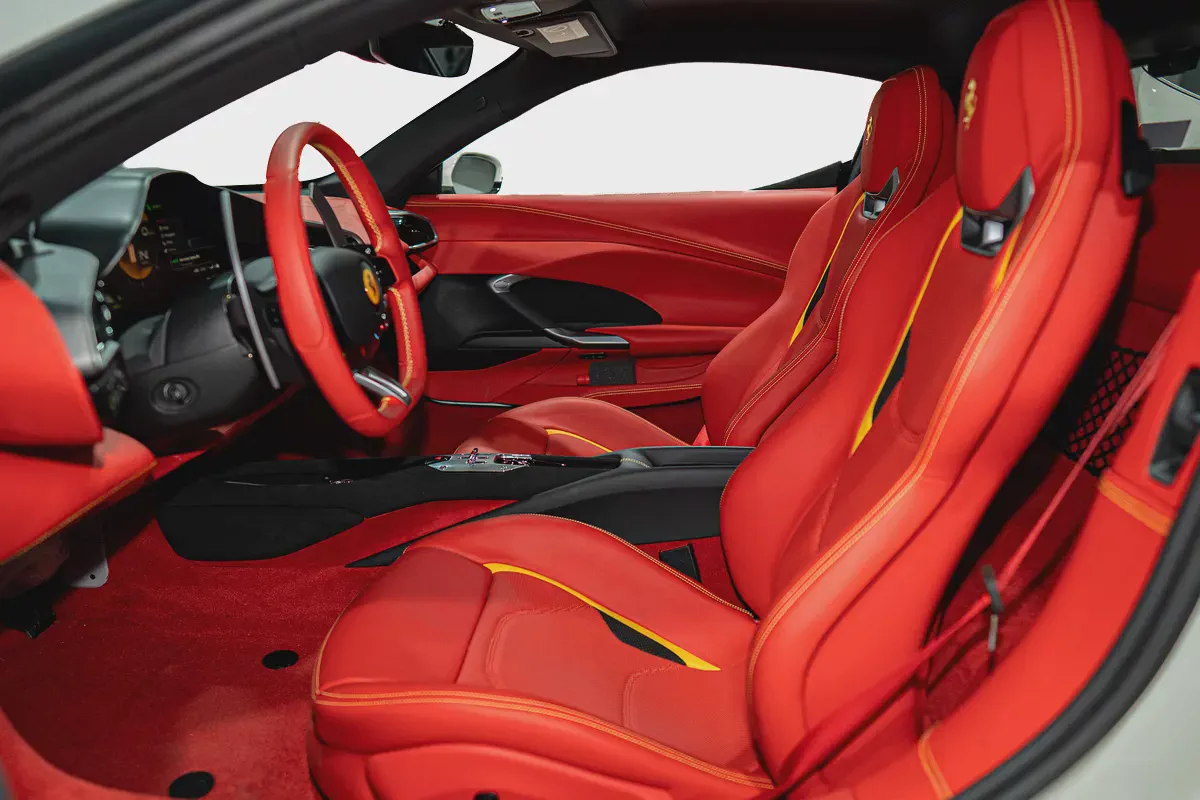 296 GTB | FRONTLIFT | TWO TONE INTERIOR | ENGINE COVERS IN CARBON FIBRE | MATTE GREY WHEELS-12-12