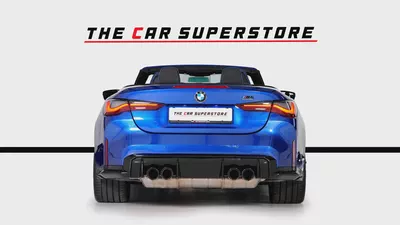 BMW M4 Competition X-Drive Convertible-Special Color-Shadow Line Exterior Look-6
