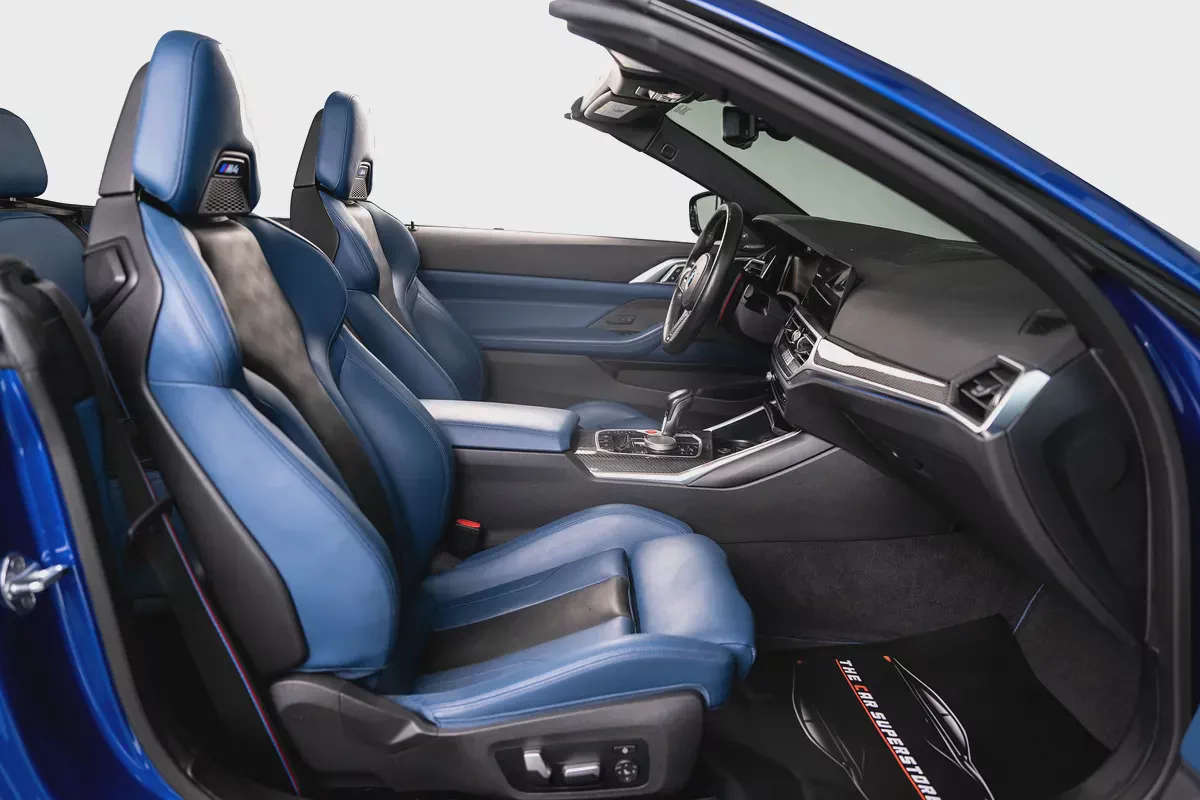 BMW M4 Competition X-Drive Convertible-Special Color-Shadow Line Exterior Look-10-10