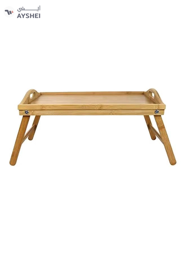 Greenco Foldable Breakfast Table Brown