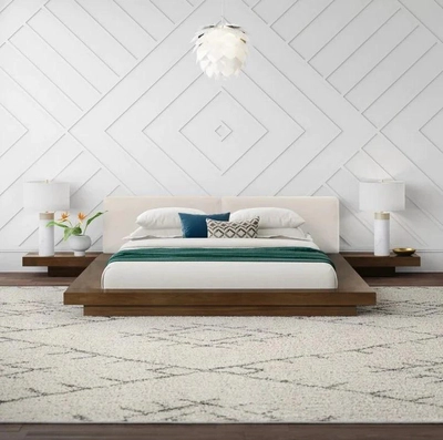 Nagoya Japanese Bed with 2 side tables-2