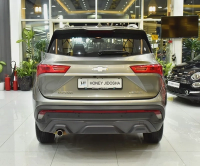 AED 753 EMi at 0% DP | Chevrolet Captiva Premier ( 2023 Model ) in Grey Color GCC Specs-4
