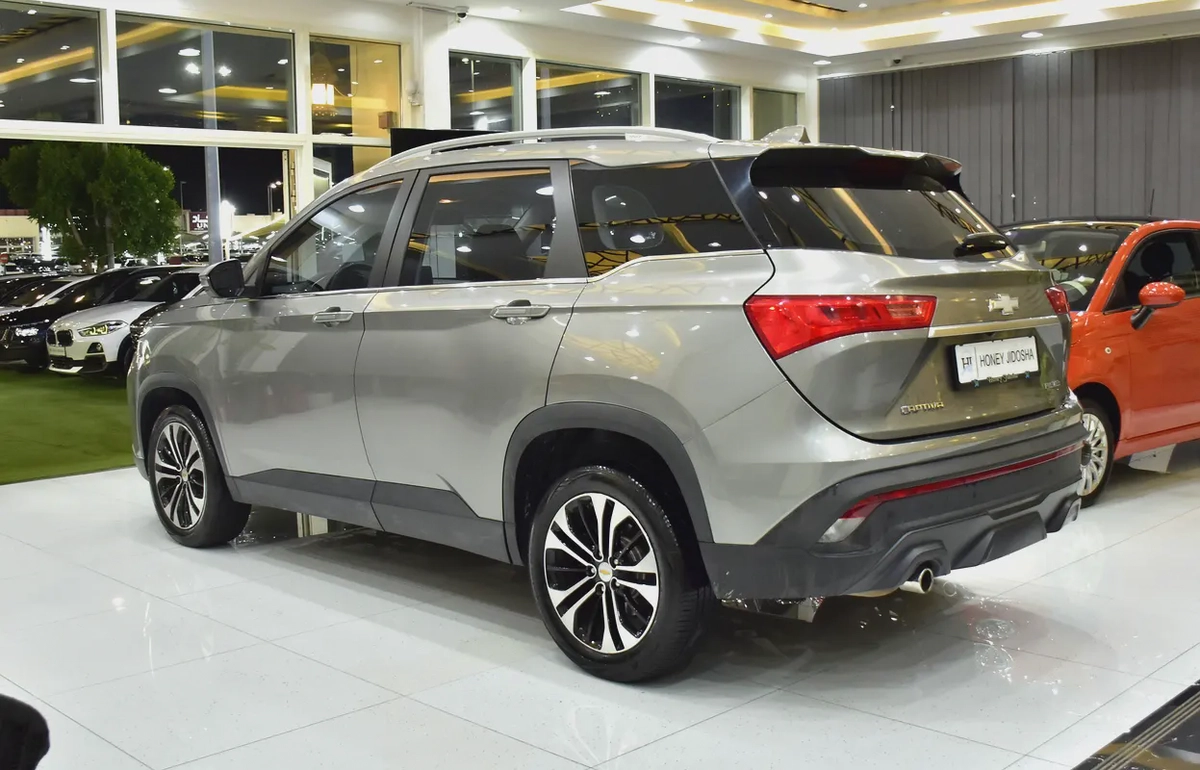 AED 753 EMi at 0% DP | Chevrolet Captiva Premier ( 2023 Model ) in Grey Color GCC Specs-6-6