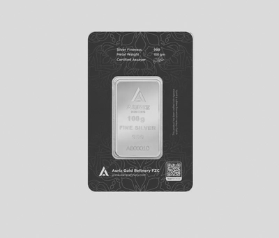 Auriz Mint 100g Fine Silver Bar-0