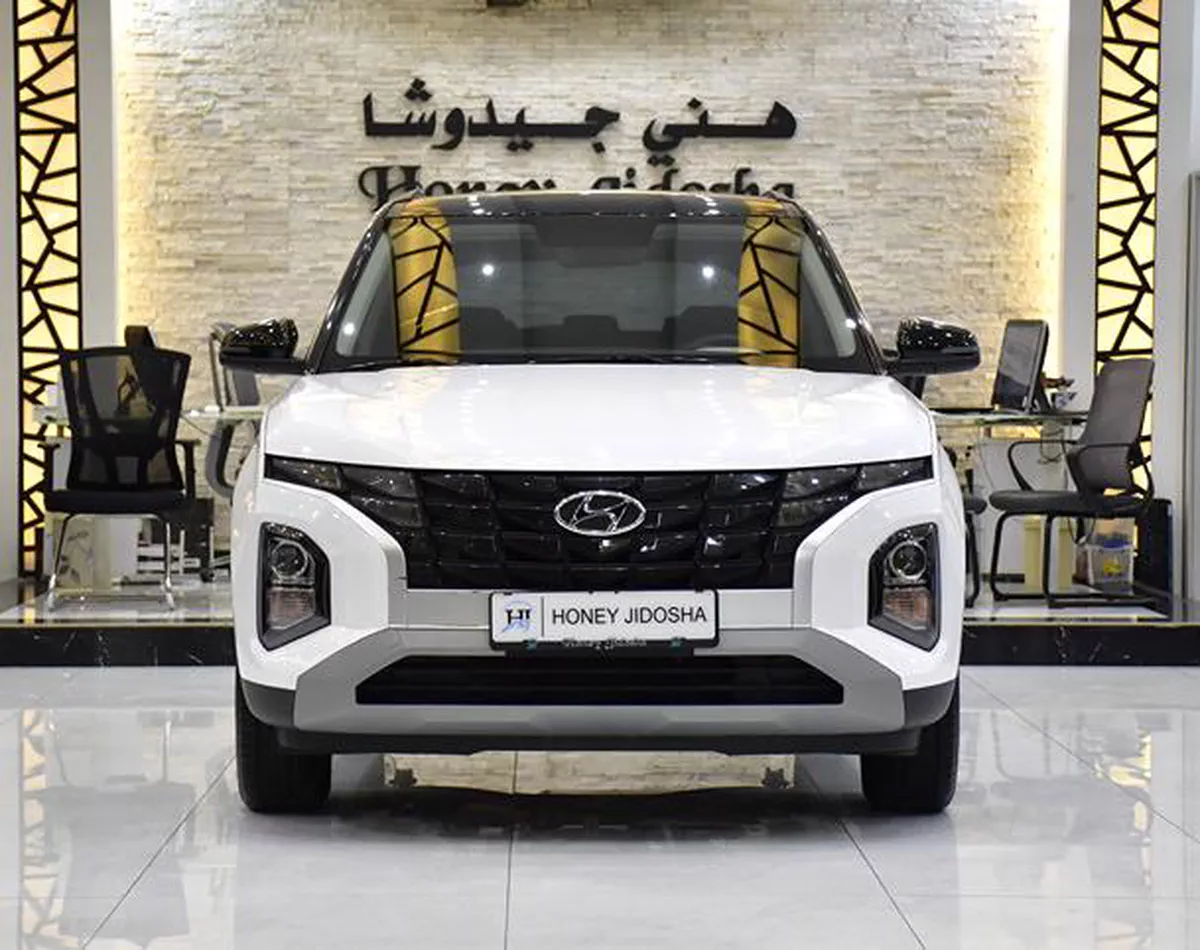 Hyundai Creta ( 2024 Model ) in Whtie Color GCC Specs