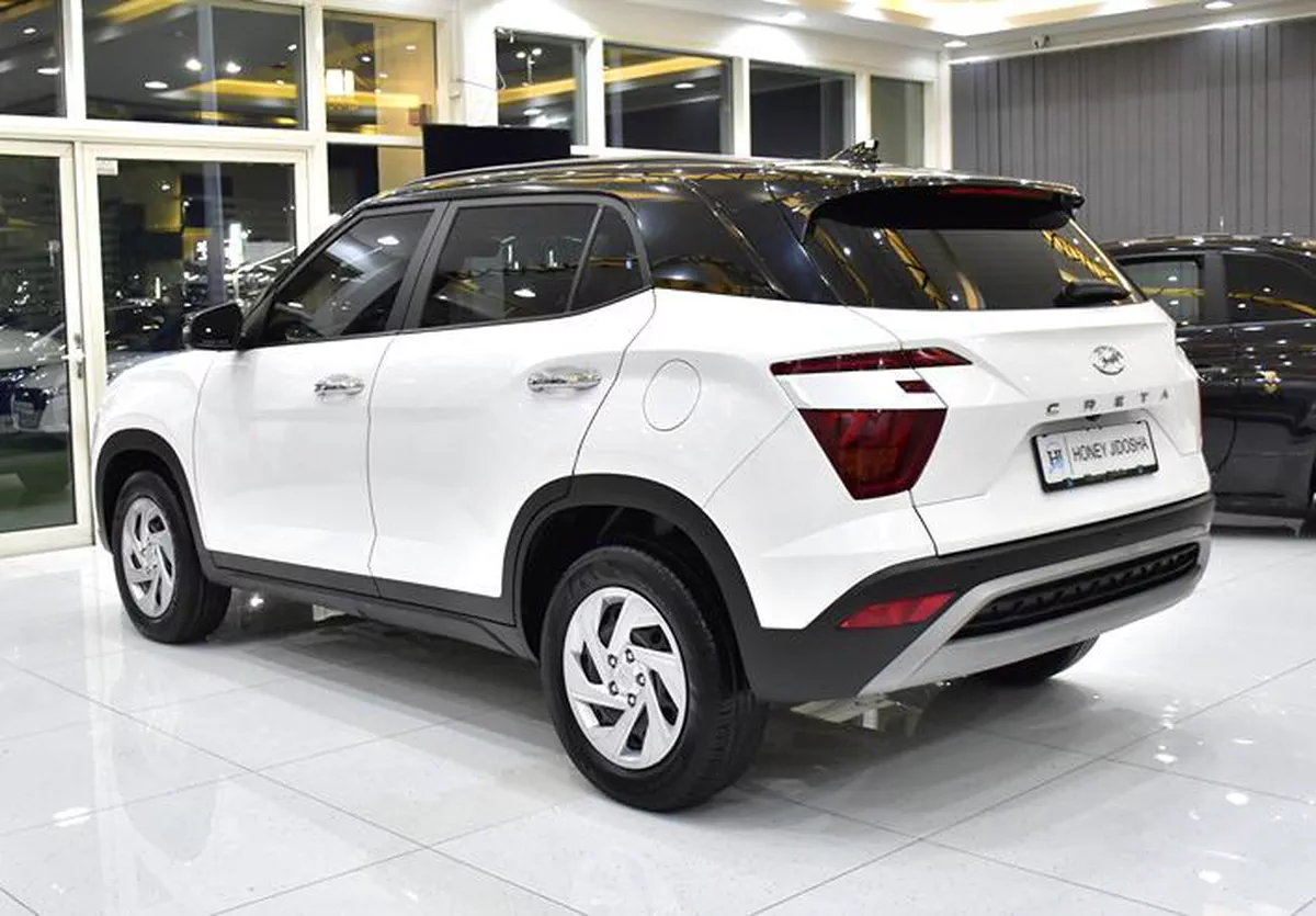 Hyundai Creta ( 2024 Model ) in Whtie Color GCC Specs-3-3