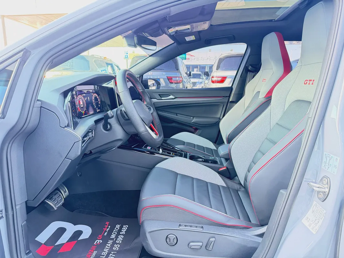 فولكسفاغن جولف جي تي اي رمادي / رمادي خليجي 2026 Volkswagen Golf GTI P2 GCC Specs-6-6