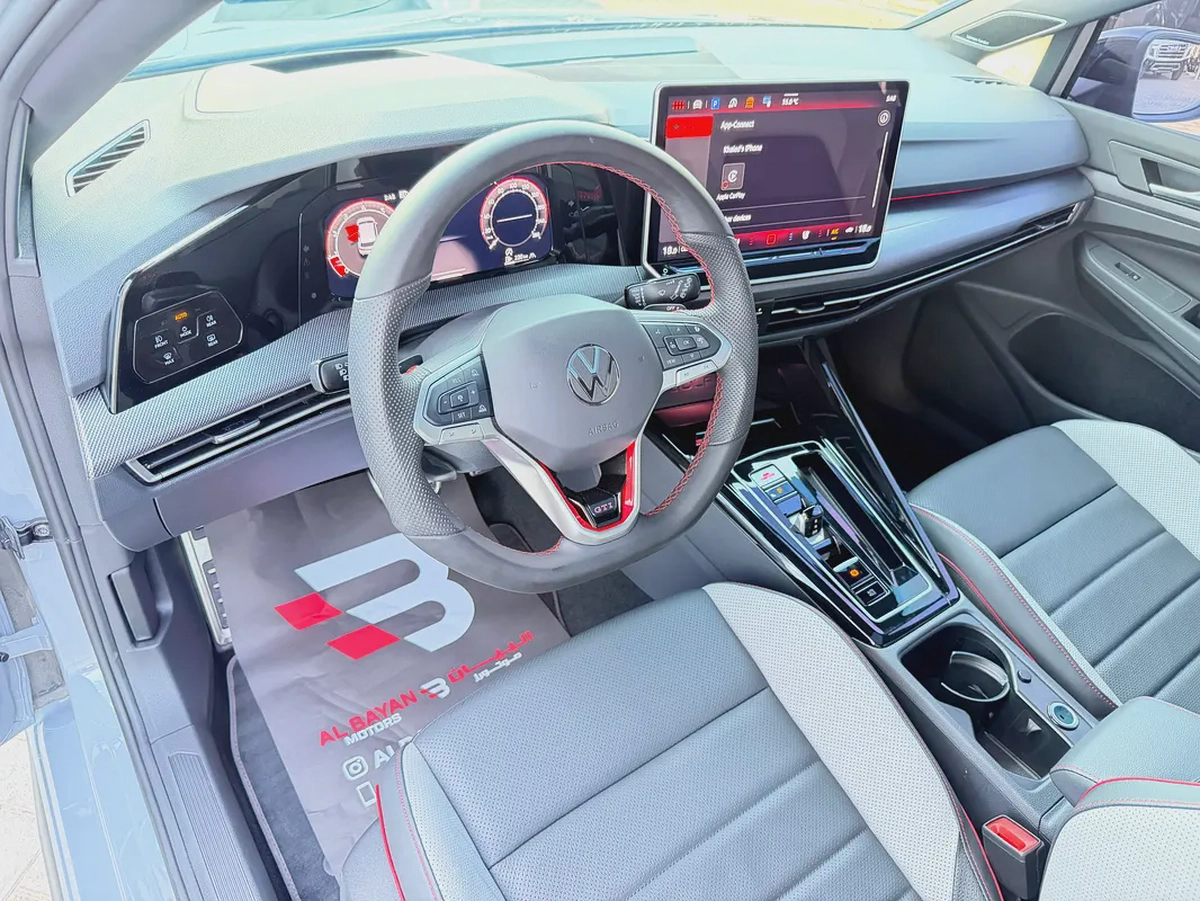 فولكسفاغن جولف جي تي اي رمادي / رمادي خليجي 2026 Volkswagen Golf GTI P2 GCC Specs-7-7