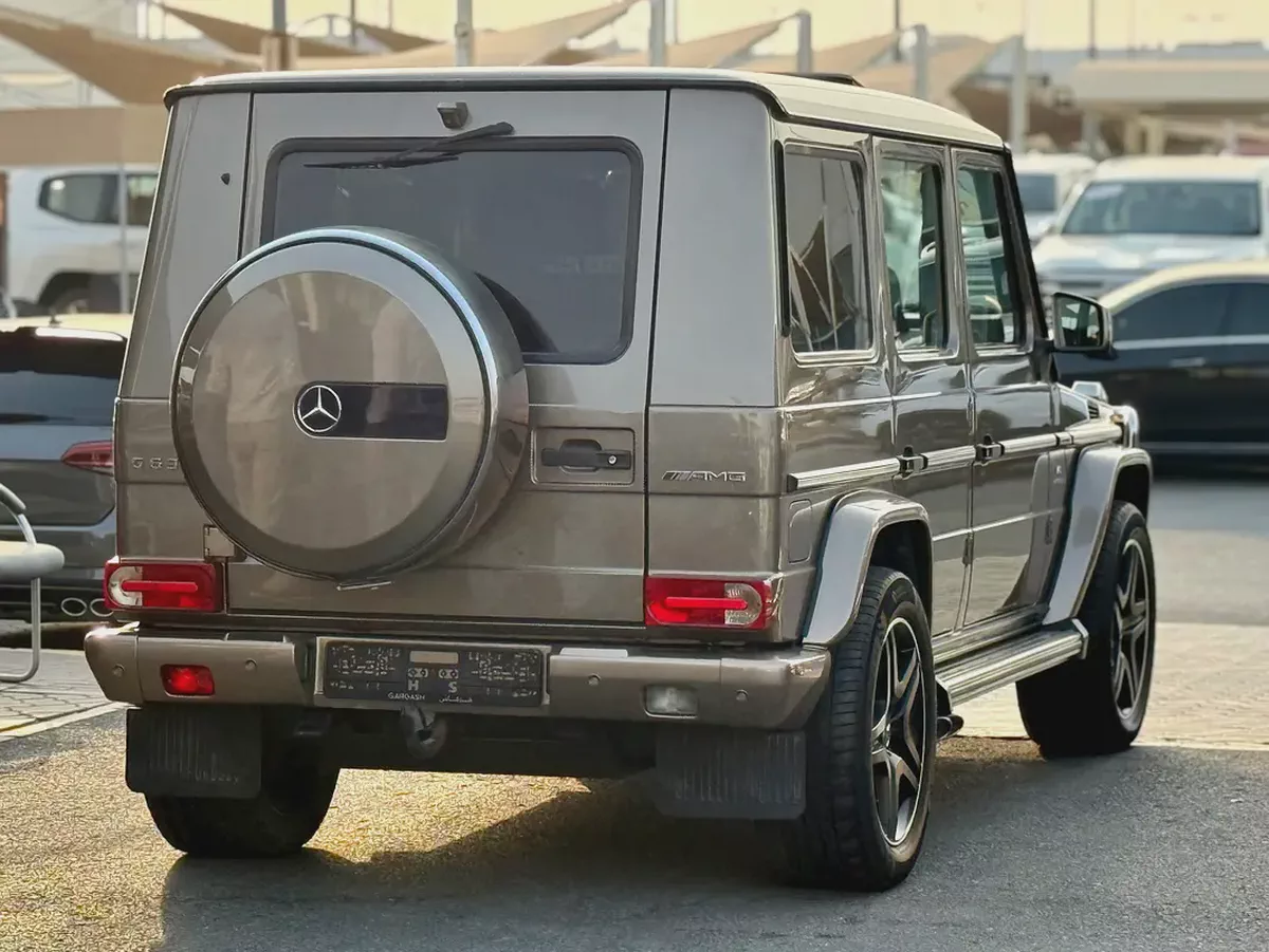 مرسيدس G63 خليجيMercedes-Benz G-Class G 63 AMG 2015 | GCC Specs | Pristine Condition-10-10