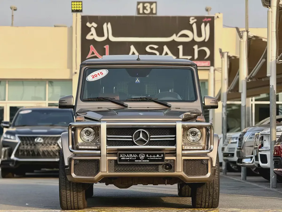 مرسيدس G63 خليجيMercedes-Benz G-Class G 63 AMG 2015 | GCC Specs | Pristine Condition