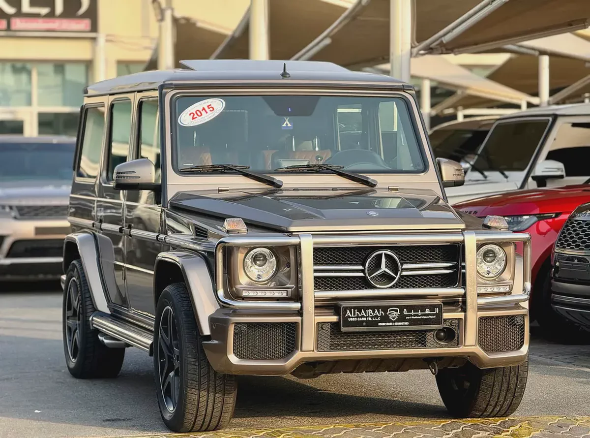 مرسيدس G63 خليجيMercedes-Benz G-Class G 63 AMG 2015 | GCC Specs | Pristine Condition-1-1
