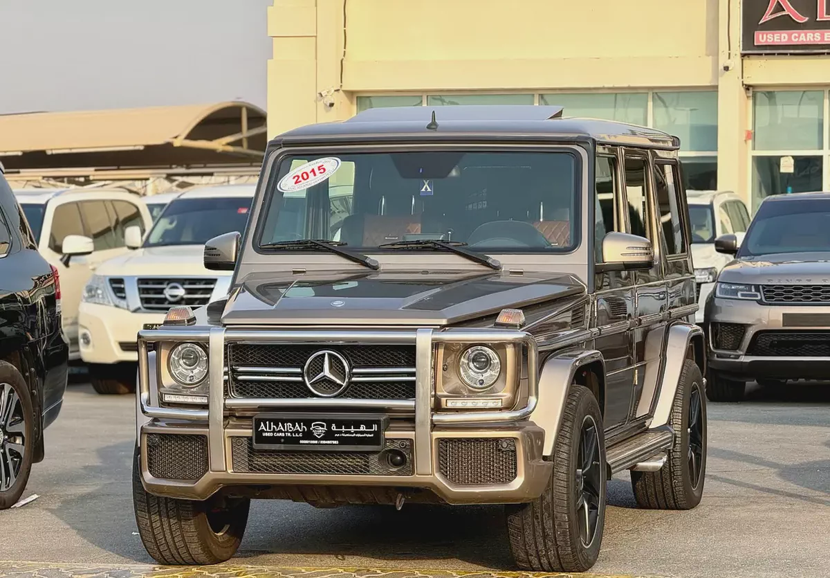 مرسيدس G63 خليجيMercedes-Benz G-Class G 63 AMG 2015 | GCC Specs | Pristine Condition-2-2