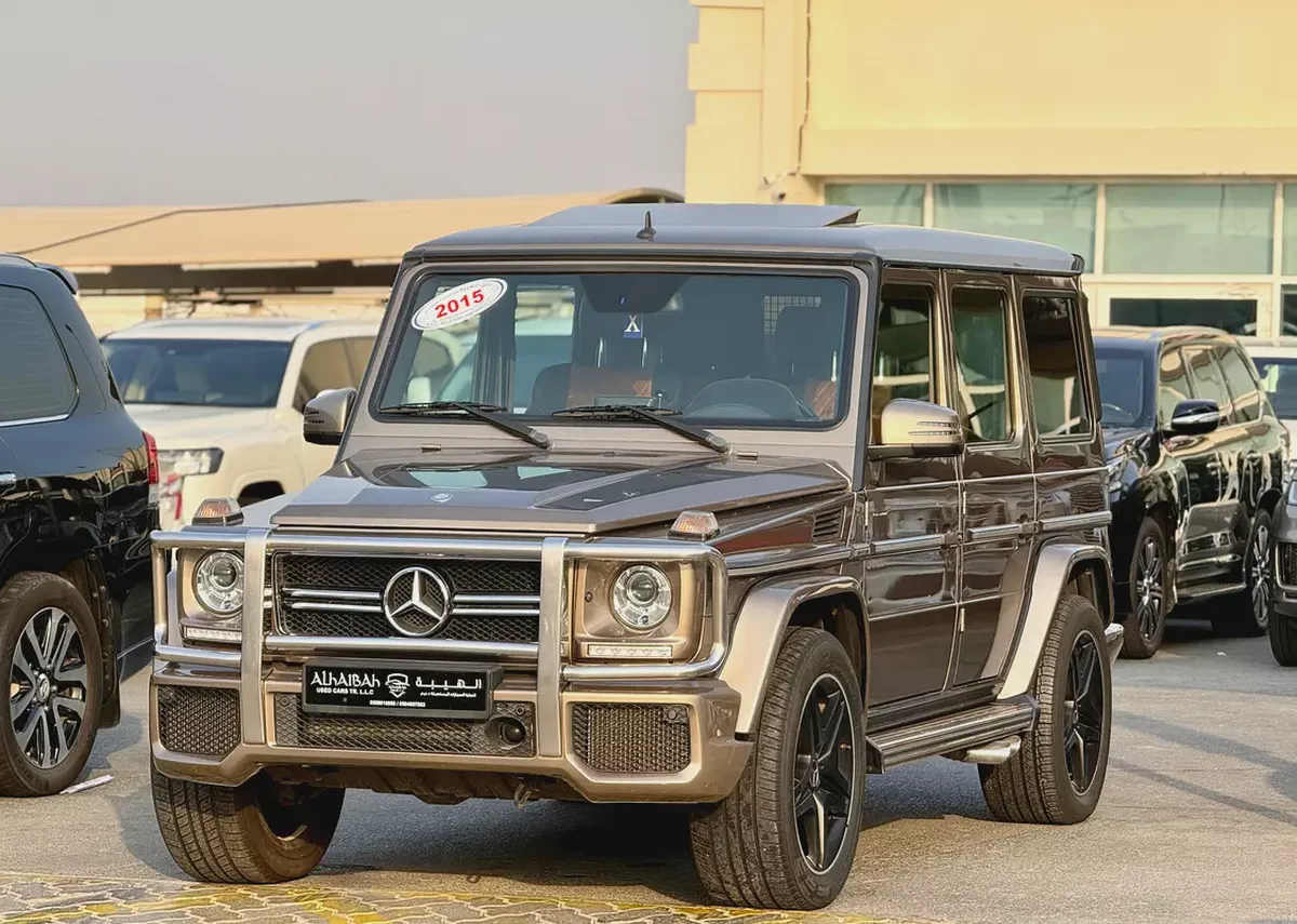 مرسيدس G63 خليجيMercedes-Benz G-Class G 63 AMG 2015 | GCC Specs | Pristine Condition-4-4