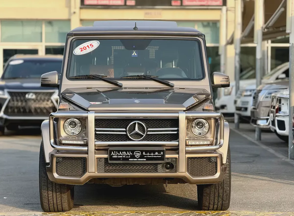 مرسيدس G63 خليجيMercedes-Benz G-Class G 63 AMG 2015 | GCC Specs | Pristine Condition-5-5