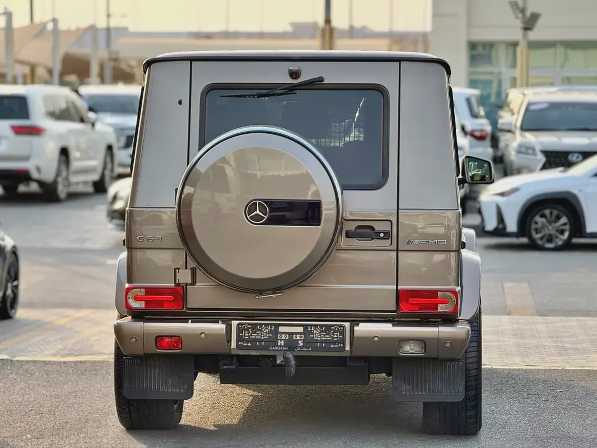 مرسيدس G63 خليجيMercedes-Benz G-Class G 63 AMG 2015 | GCC Specs | Pristine Condition-6-6