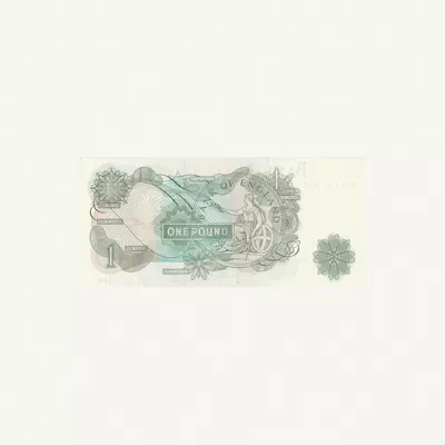 ENGLAND 1 POUND BANKNOTE 1960-1