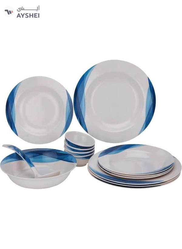 Delcasa DC2152 Melamine Ware Dinner 14-Pieces Set