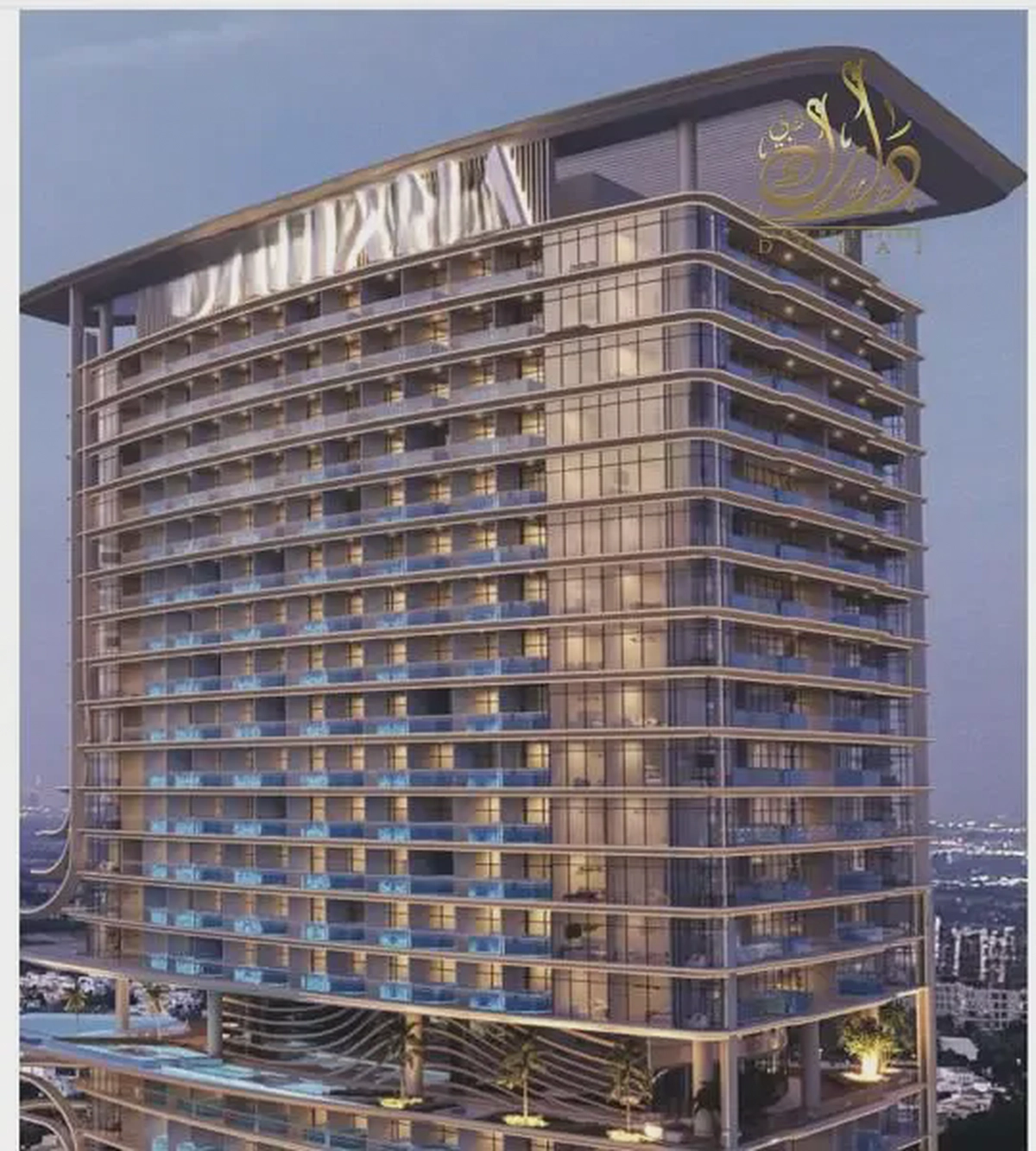 Furnished Studio | Samana Barari Heights | Balcony & Pool Access-2-2