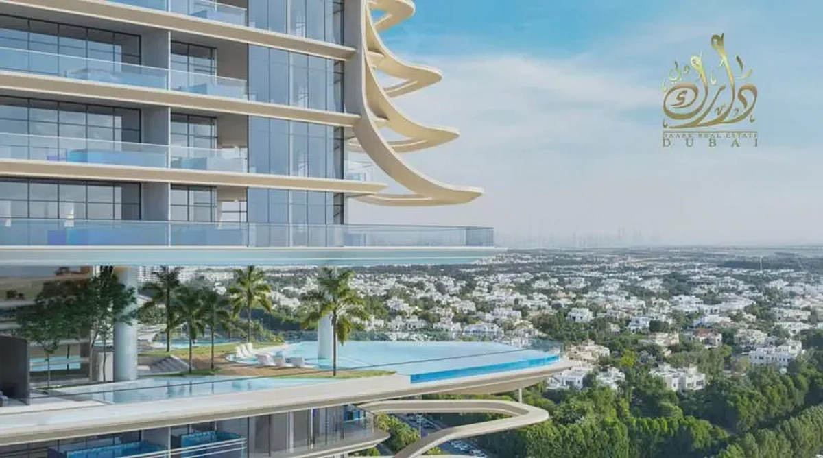 Furnished Studio | Samana Barari Heights | Balcony & Pool Access-6-6