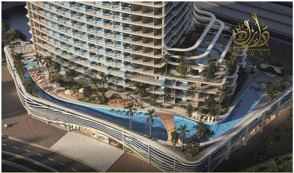 Furnished Studio | Samana Barari Heights | Balcony & Pool Access