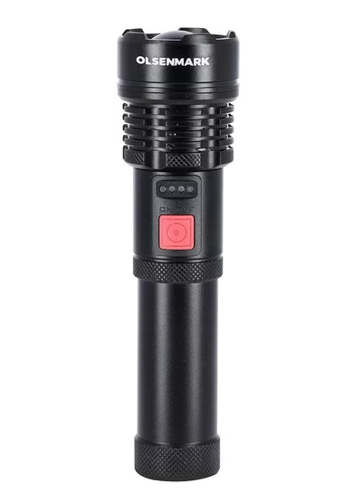 Olsenmark Rechargeable LED Flashlight, OMF2810-5