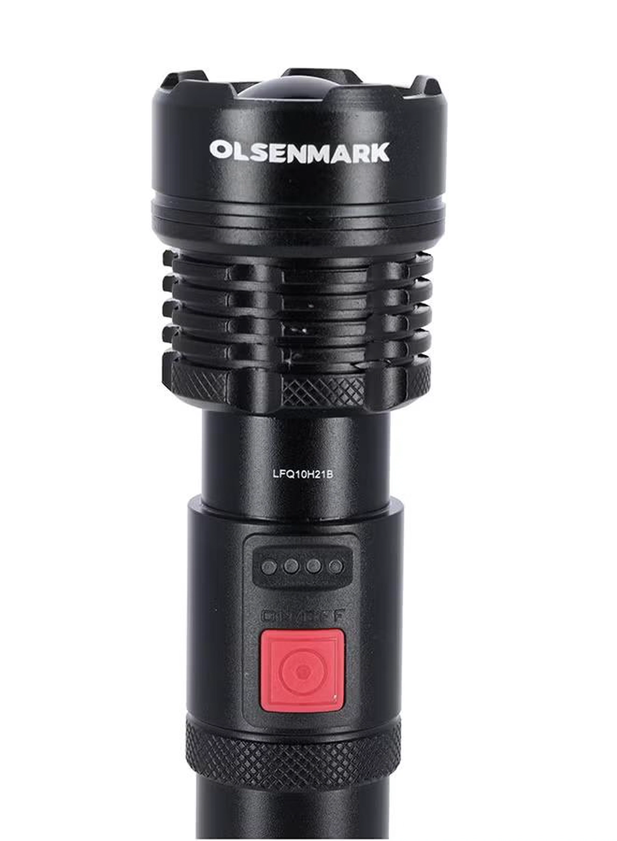 Olsenmark Rechargeable LED Flashlight, OMF2810-3-3
