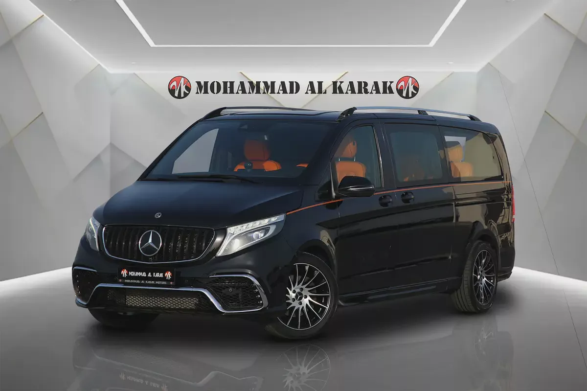 MERCEDES BENZ V CLASS 2022 - GCC - FULLY LOADED - V-LINE - AMAZING CONDITION-1-1