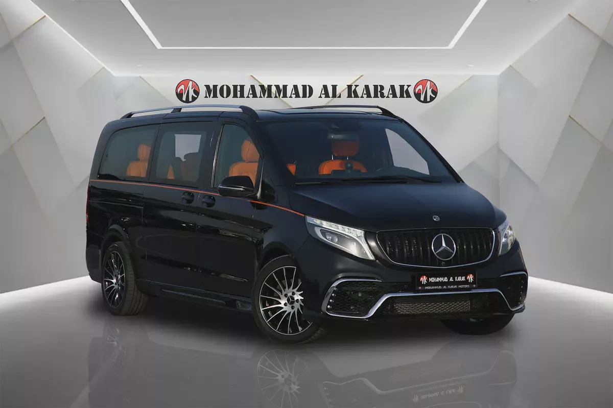 MERCEDES BENZ V CLASS 2022 - GCC - FULLY LOADED - V-LINE - AMAZING CONDITION-2-2
