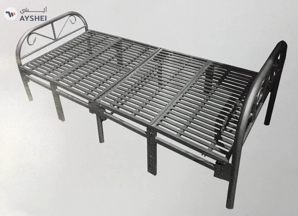 Folding Steel Bed 3
