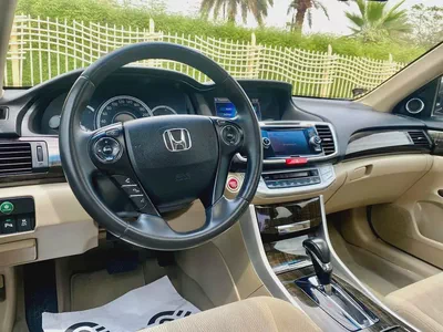 2015 HONDA ACCORD 2.4L FULL OPTION || GCC || ORIGINAL PAINT || FULL AGENCY SERVICE-15