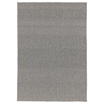 IKEA TIPHEDE Rug, Flatwoven, Black/Natural, 155x220 cm-0