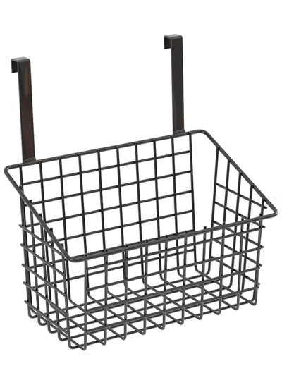 DubaiGallery Kitchen Basket Hanging Door Rear Shelf Storage Bathroom Kitchen Cabinet Door Hanger Hanging Basket-0