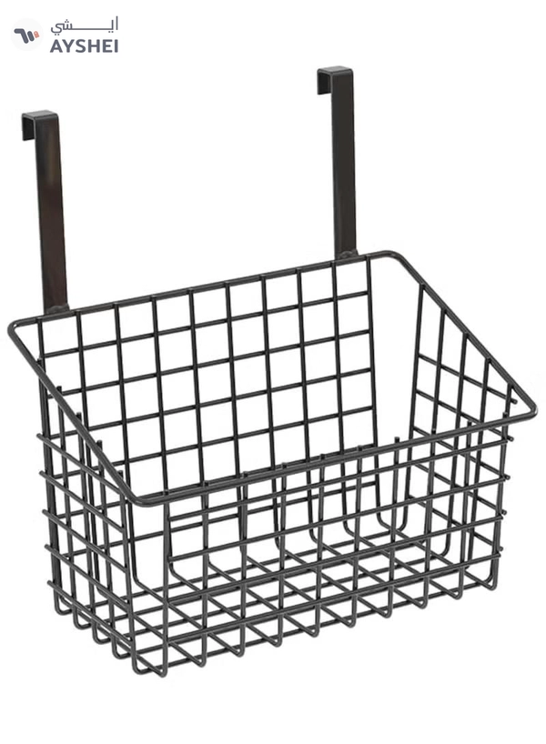 DubaiGallery Kitchen Basket Hanging Door Rear Shelf Storage Bathroom Kitchen Cabinet Door Hanger Hanging Basket