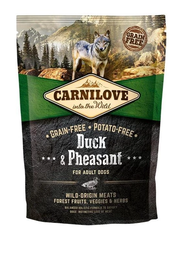 Carnilove Duck & Pheasant for Adult Dogs 1.5kg-0
