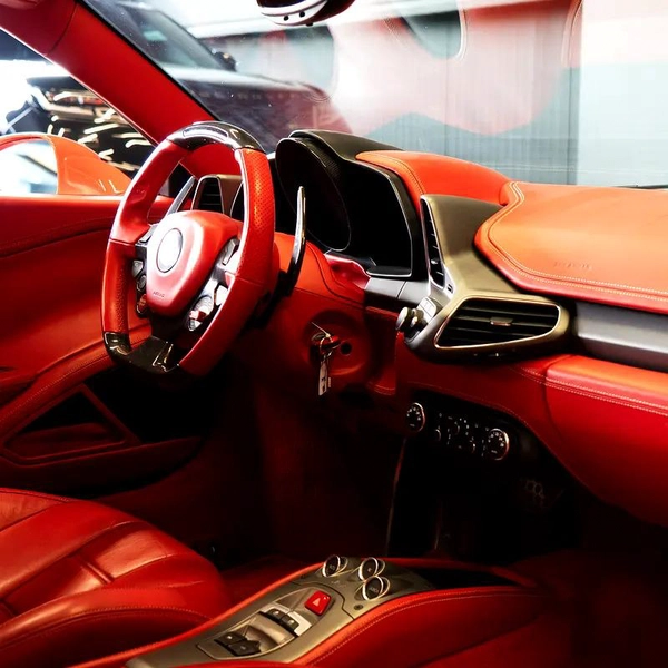AED 499,950 • Cash • Ferrari 458 Spider • 1 Year Warranty