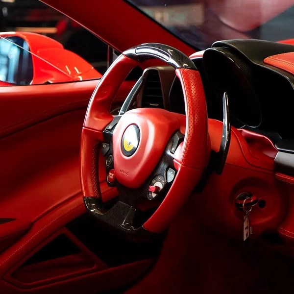 AED 499,950 • Cash • Ferrari 458 Spider • 1 Year Warranty