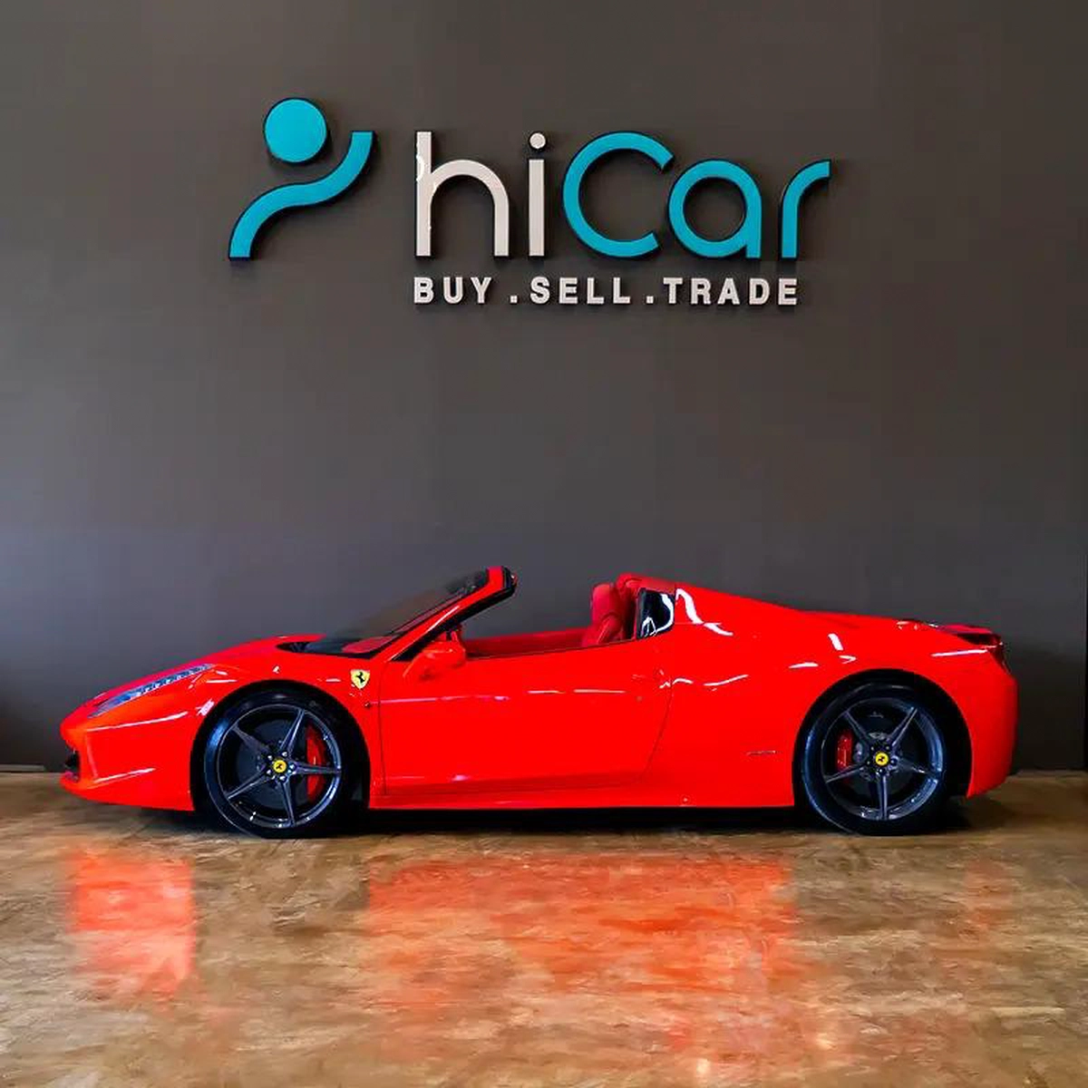 AED 499,950 • Cash • Ferrari 458 Spider • 1 Year Warranty-9-9
