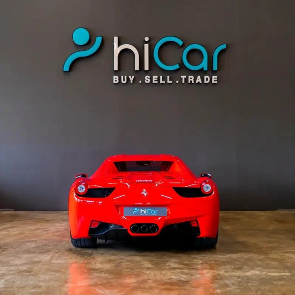 AED 499,950 • Cash • Ferrari 458 Spider • 1 Year Warranty