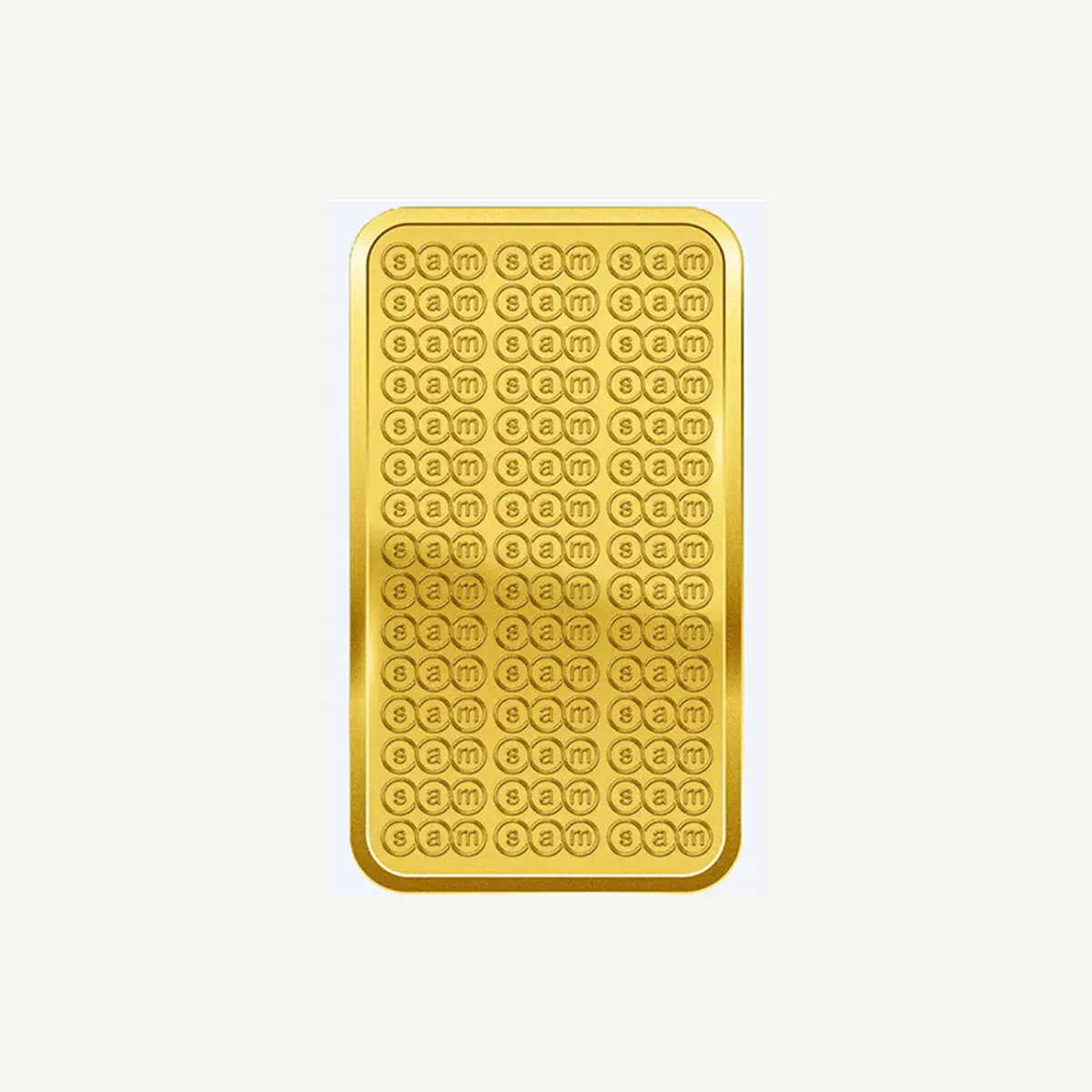 SAM MINTED BAR 10 GM 100% Authentic Approved by UAE Gold Delivery-1-1