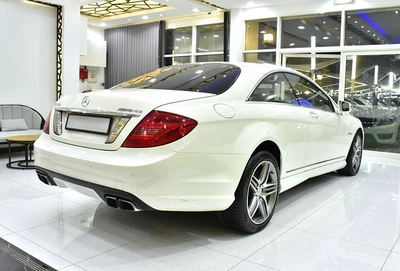 Mercedes Benz CL63 AMG ( 2011 Model ) in White Color GCC Specs-2